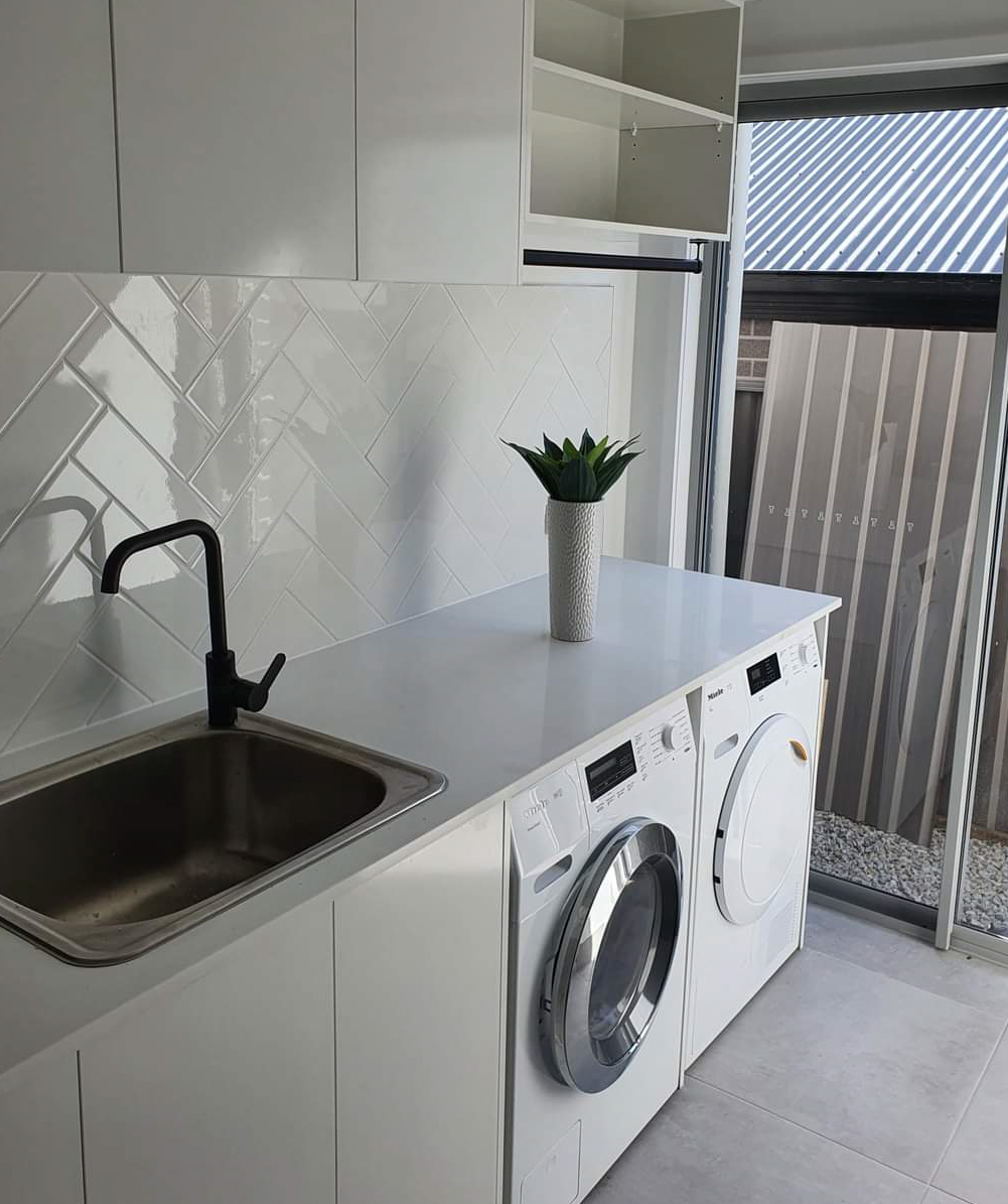 Custom Laundry Cabinets Image