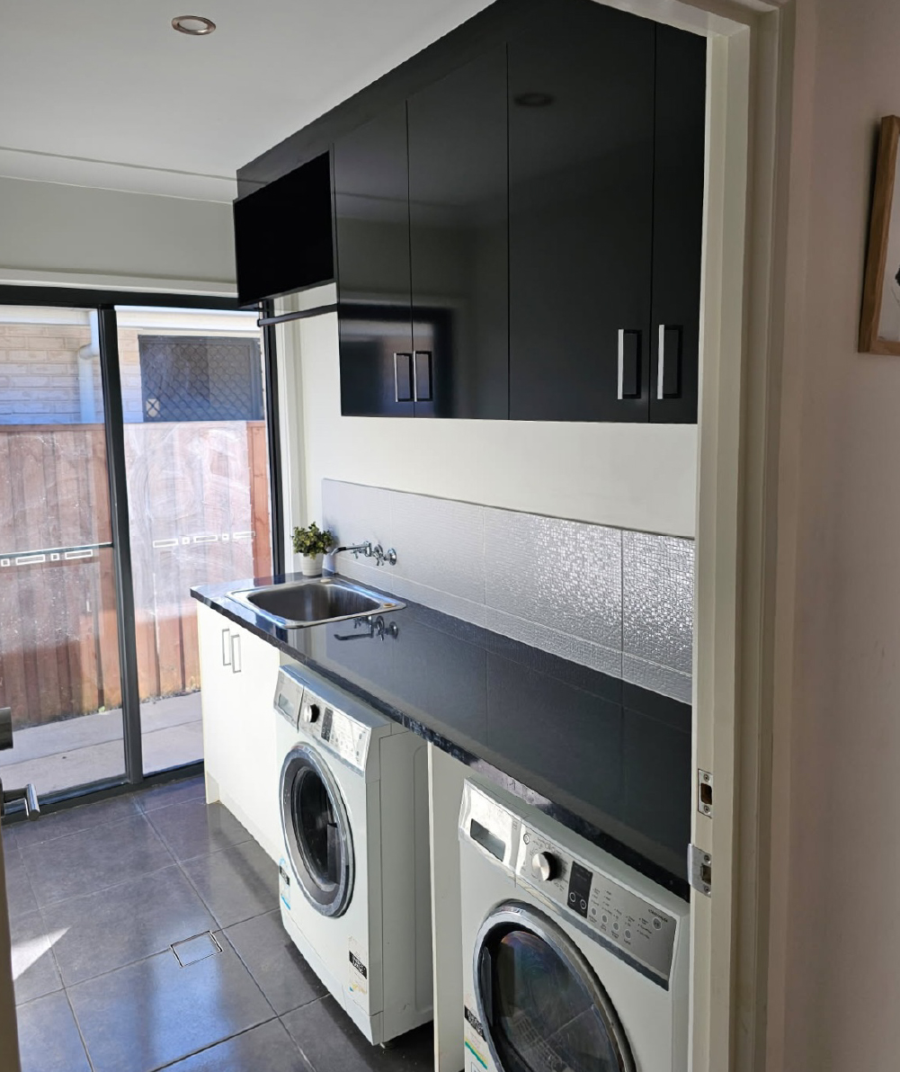 Custom Laundry Cabinets Image