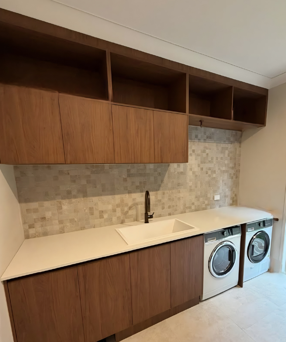 Custom Laundry Cabinets Image